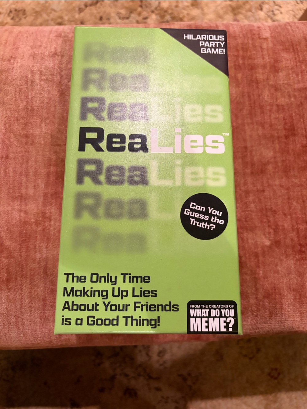 ReaLies Party Game - new open box family game night party festive
